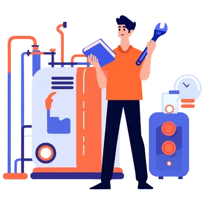 boiler repair, section boiler repair